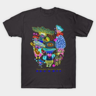 Psychedelic Research Team - Magic Mushroom Hippie T-Shirt